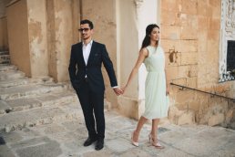 Engagement portrait in Valletta - Z&aacute;csfalvi Gyula