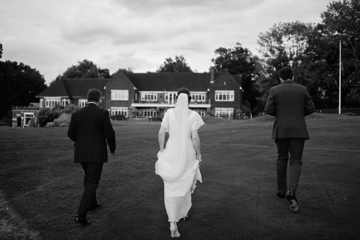 Wedding photographer London - couple portrait in wimbledon wedding