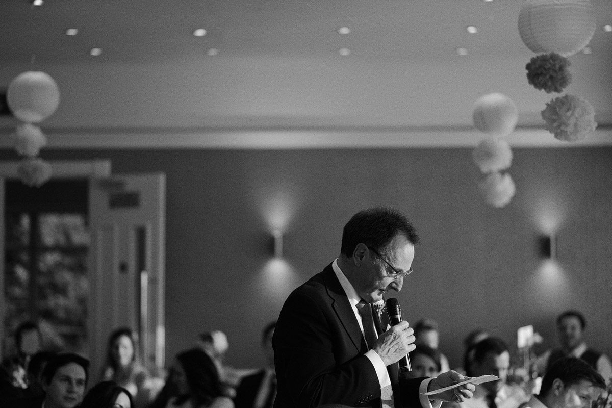 wedding reception at golf course in Wimbledon London
