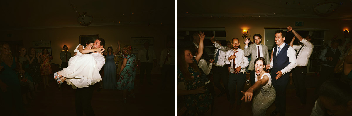 wedding party at golf course in Wimbledon London