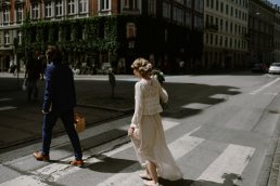 elopement wedding couple in Copenhagen