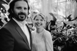 Wedding portraits in Botanical Garden Copenhagen