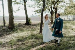 Vineyard wedding Austria Couple portrait