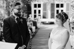 Wedding ceremony at Schloss Ernegg