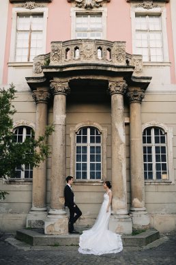 kreatív esküvői fotózás helyszínek Kassai Múzeum